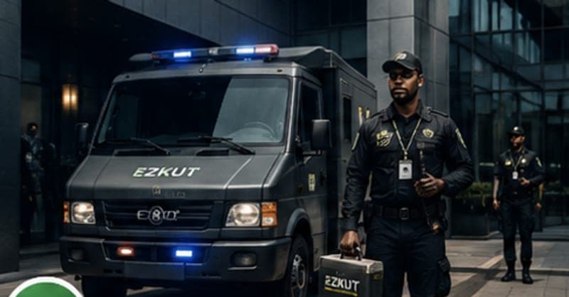 EZKUT Cash-in-Transit service